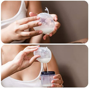 Haakaa Silicone Breast Milk Collectors, 5 oz / 150 ml, 2 pcs