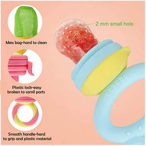 Haakaa Baby Food Feeder/Fruit Feeder Pacifier for 3 Months+ BPA Free （1 pack）