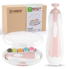Load image into Gallery viewer, Haakaa Baby Nail Trimmer Electric LED Light （Pink）