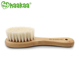 Haakaa Wooden Baby Hair Brush